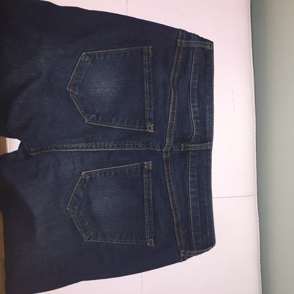 Dark Blue Skinny Jeans Classic Rise - Picture 3 of 7